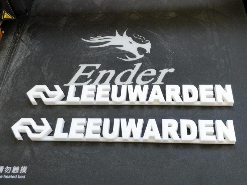 Miniature NS logo statio leeuwarden