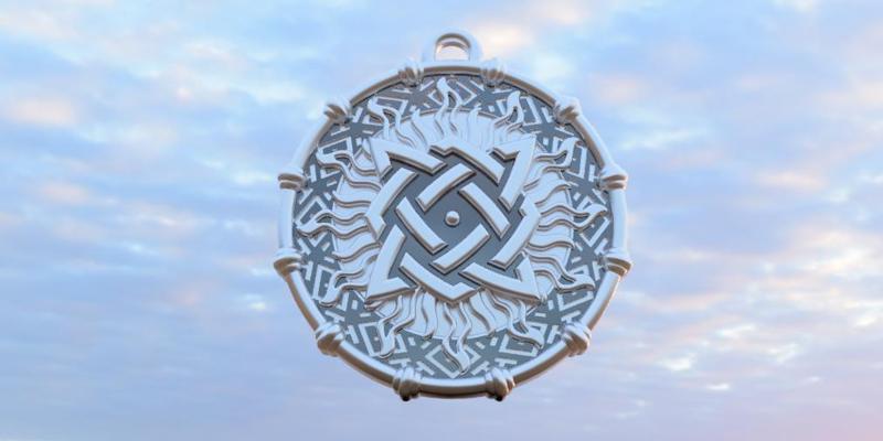 Amulet "Svarog Square"