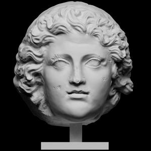 Monumental Portrait Head of Alexander the Great