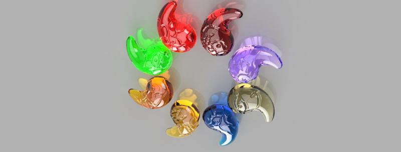 The legend of Zelda - Tears of the Kingdom - Zonai stones - 3D Model