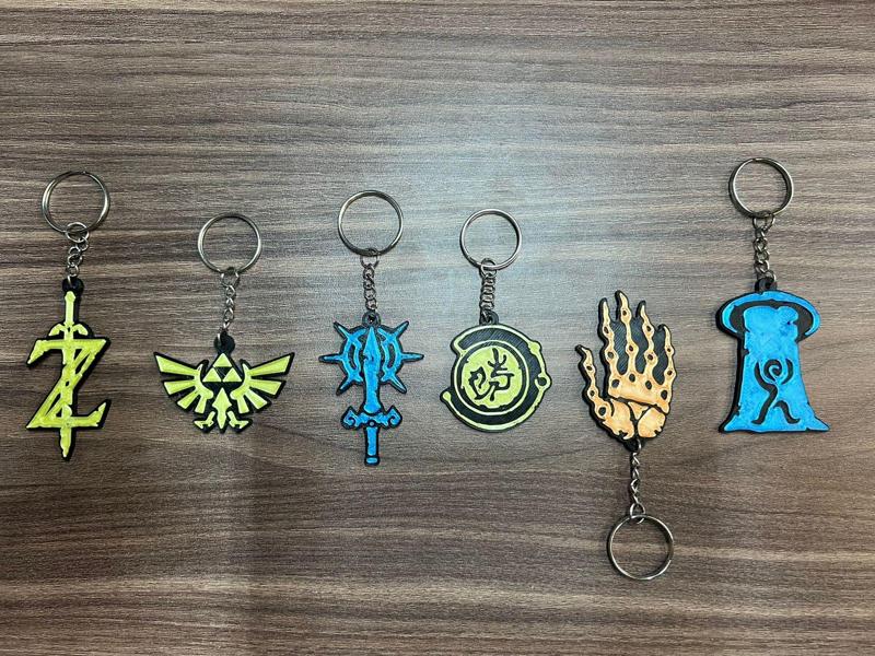 Zelda Keychains Tears Of The Kingdom