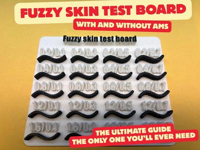 Fuzzy Skin Test Board