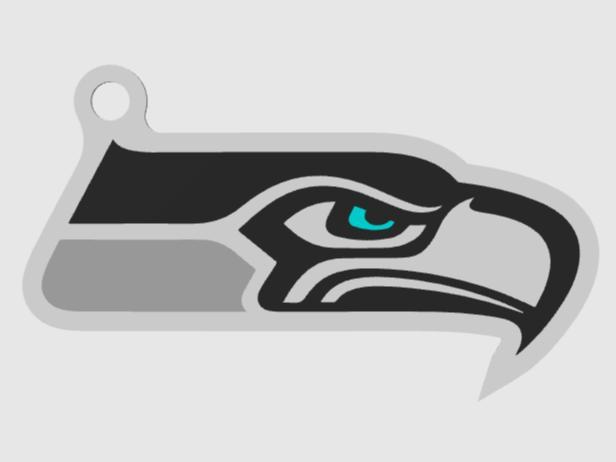 Seattle Seahawks Keychain