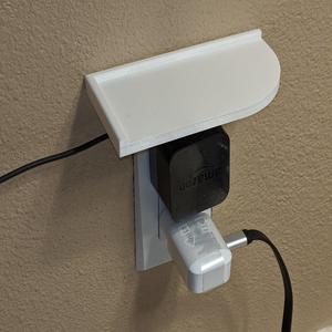 GFCI Outlet Phone Shelf (w/ Fusion export)