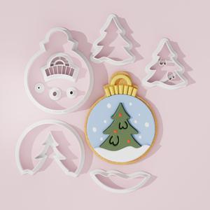 Christmas Tree Ornament Cookie Cutter