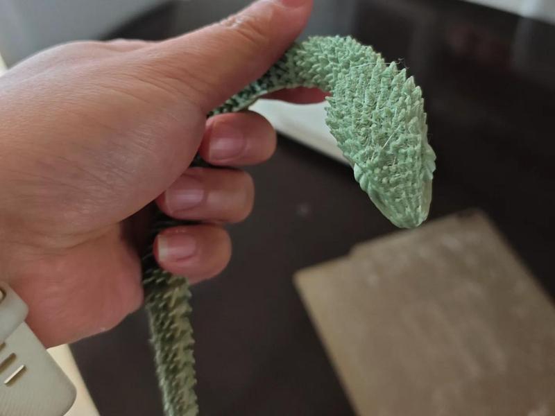Year of the Snake - Snake ~ One-Piece Printed Hinged Articulated Snake