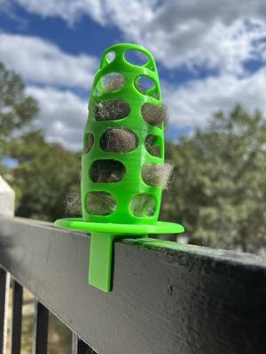 Bird Nesting Material Holder