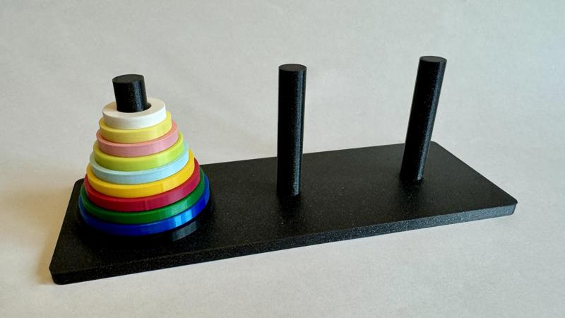 Tower of Hanoi, Hanojské věže