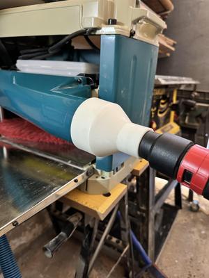 Adaptador reductor Makita NB2012 a aspiradora Bosch GAS 12-25 PL