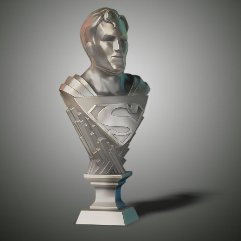 Bust Superman