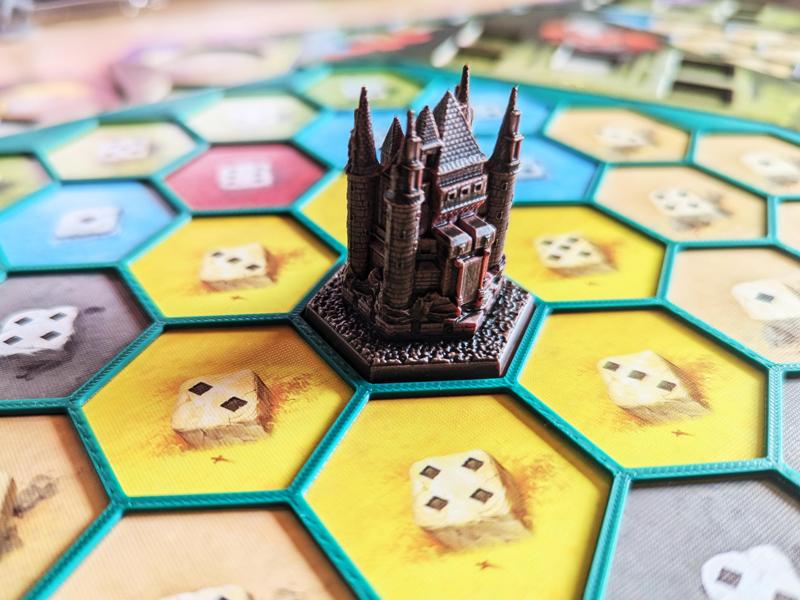 Castles of Burgundy Special Edition Fixed Duchy Overlay