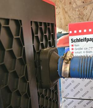 Schlauchanschluß Rückwandlüfter K1C 38mm