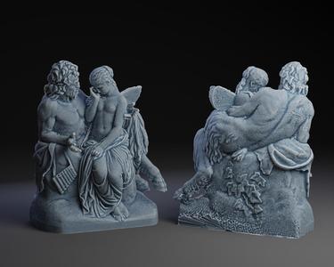 Satyr and Angle/Fairy