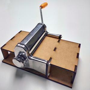 Pasta Machine Printing Press, Laser cut
