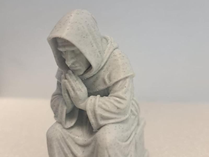 The praying monk