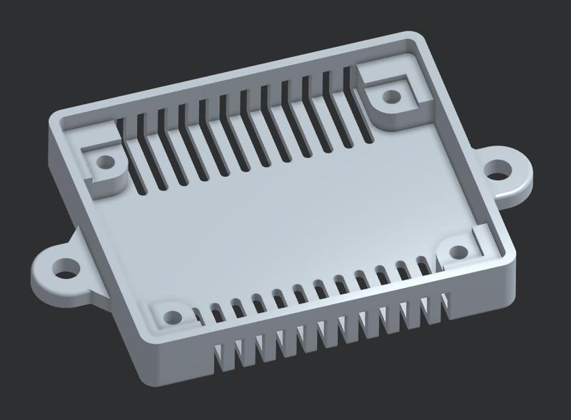 20A 300W Buck Converter Shroud with Mounting Tabs (Remix)