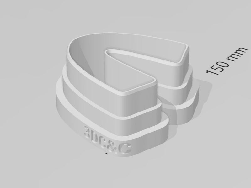 Clay Cutter NPC001 - 3D Cookies & Cream