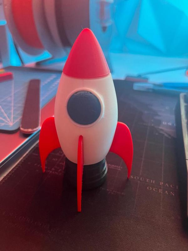Simple Rocket in pieces