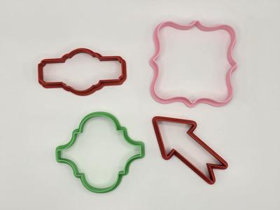 Shapes Cookie Cutter Playdoh Fun Frame Pack 5