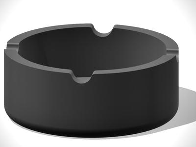 ASHTRAY with IRONMAN'S WIFE's quote