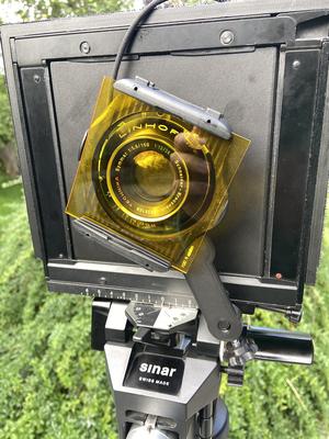 Sinar filter holder for Cokin P filters