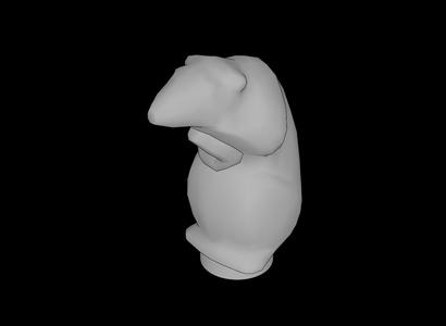 Lego Compatible (50687.dat) Animal Rat Standing