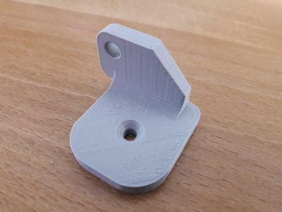 Fix for Siemens-Electrogeräte GmbH refrigerator plastic front case holder.
