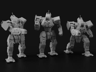 WFL-1-P Wolfhound for Battletech