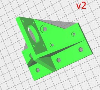 AM8 Fixed Outside Y-Motor Mount