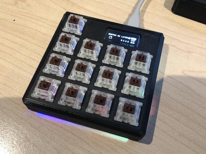 Boston r/mk April 2019 Meetup Macropad Case