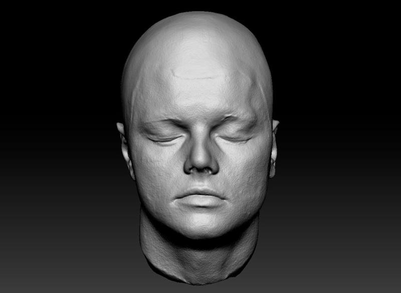 Leonardo Dicaprio Lifecast 3D Head Young Likeness (Titanic, etc.)