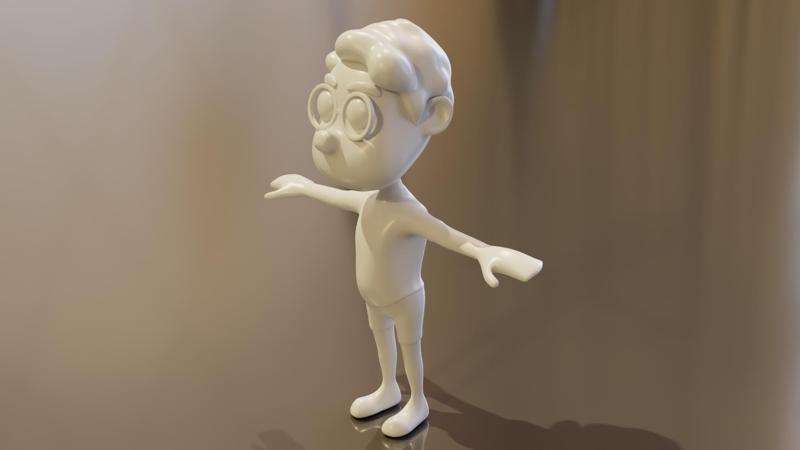 Cartoon Character Model