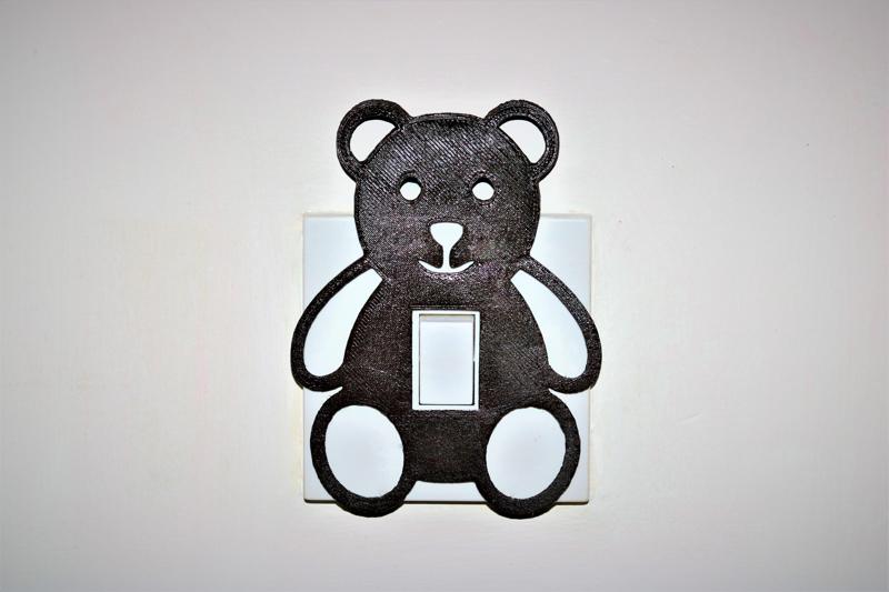 Teddy lightswitch cover