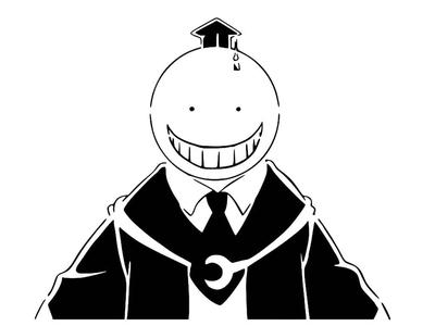 Korosensei stencil