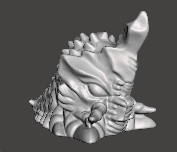 SD BATTRA LARVA 1992 VINTAGE FIGURE 15 INCH CHIBI SUPER DEFORMED