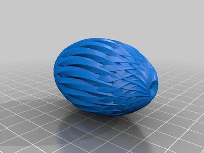 Hollow carved Egg