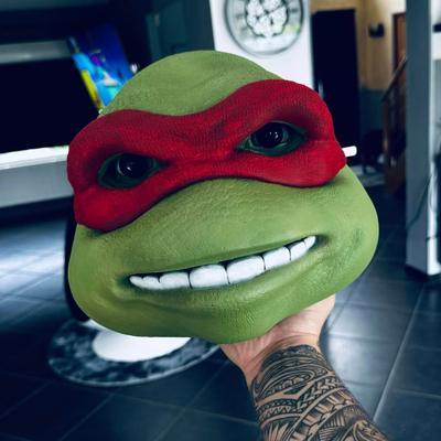 EMPTY Teenage Mutant Ninja Turtles Heads STL