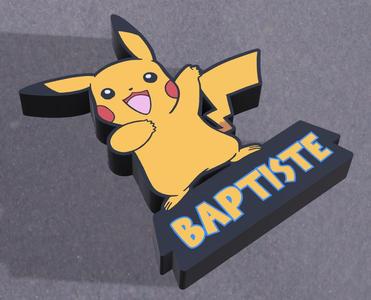 Light box PIKACHU BAPTISTE