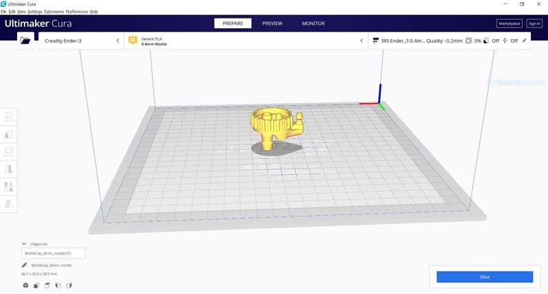 Soda Bottle Cap with 8mm Water Nozzle and 4mm air nozzle