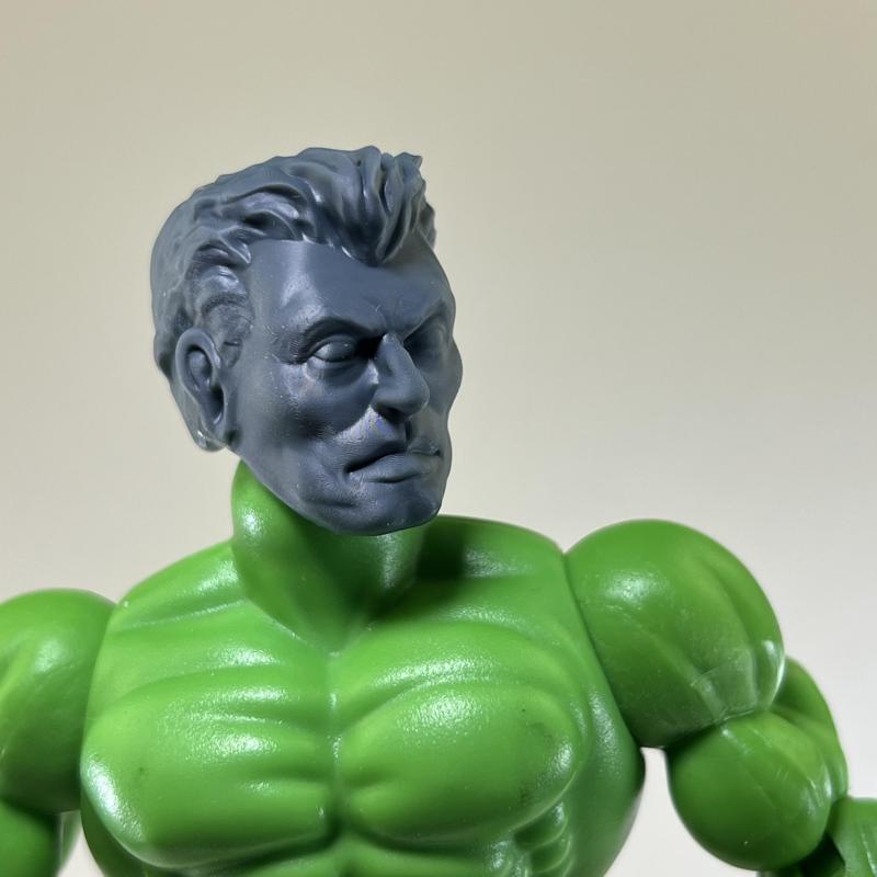 MOTU Origins Custom Action Figure Head The Adventurer