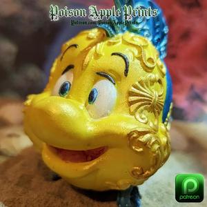 Disney Ornamental #18 - Flounder (The Little Mermaid)