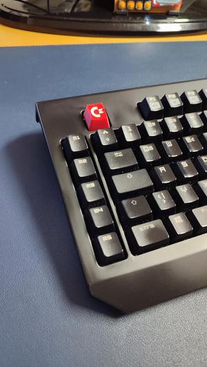 Cherry MX ESC Key with Commodore Logo