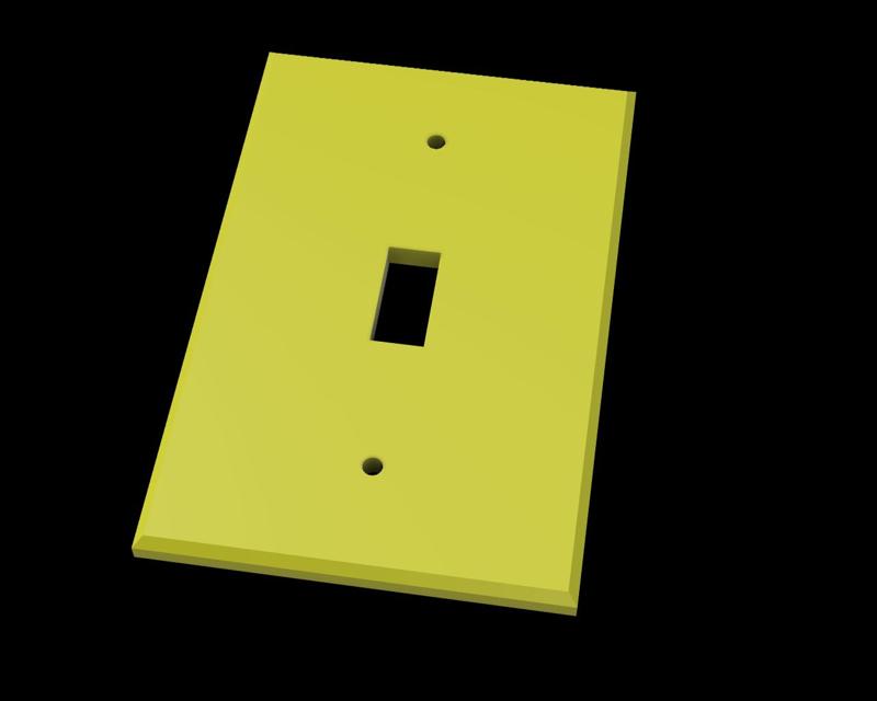 Light Switch Cover Plate