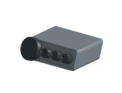 Minimalist PC Volume Control with Arduino - Deej Case