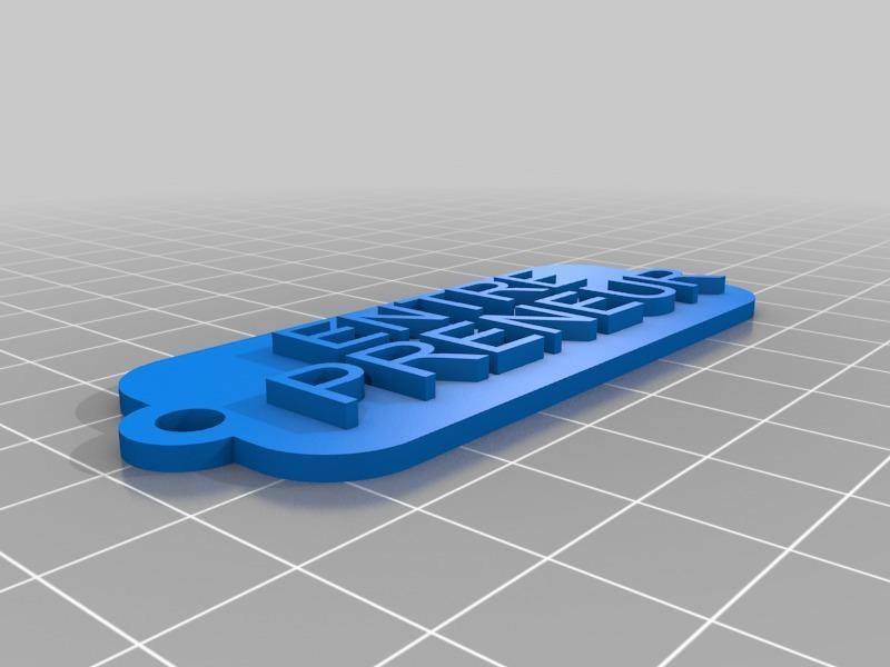 ENTRE-PRENEUR KEYCHAIN