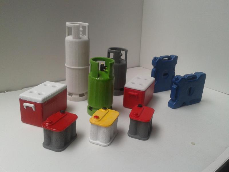 1/10 Scale LPG gas tank M3