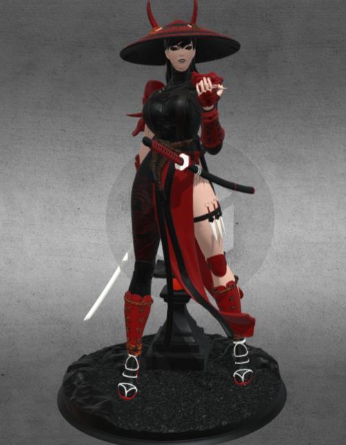 Samurai Girl rip by mcka3ax40