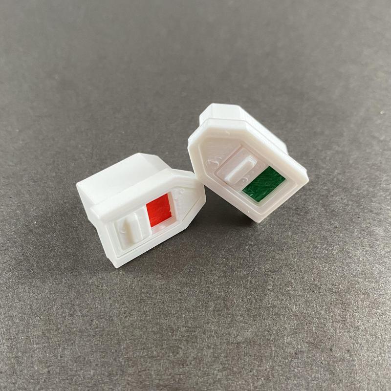 XT60 (female) dust cap with charged/discharged indicator