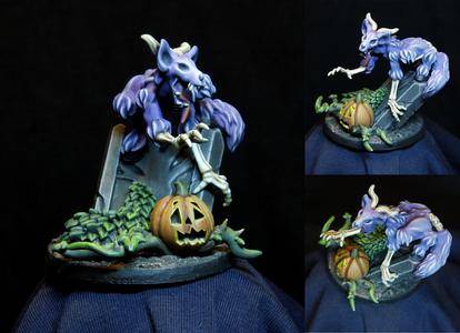 wendigo on tombstone