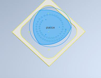 Reuleaux triangle spirograph